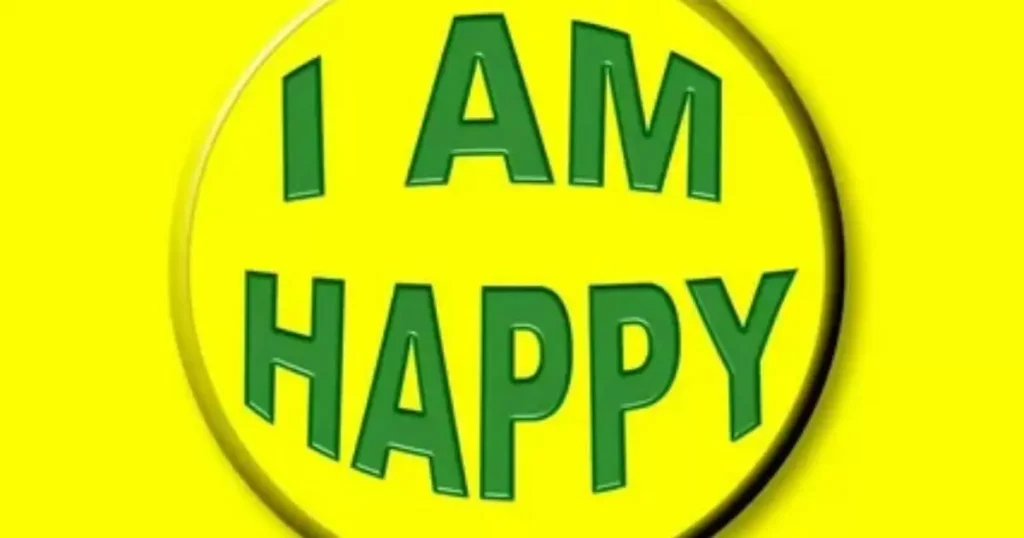 "I'm happy